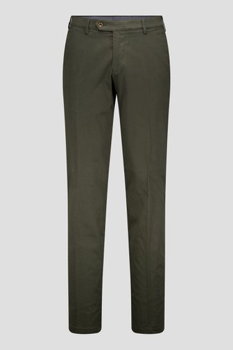 Brassville Donkergroene chino - Vancouver - Regular fit