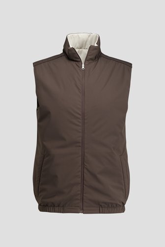 Photo produit 1 de Doudoune sans manches beige déperlante de Upper East pour Hommes