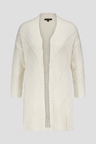 Ecru cardigan van More & More voor Dames