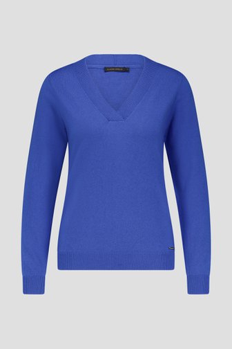 Voorkant van Fijn blauw truitje  door Claude Arielle voor Dames