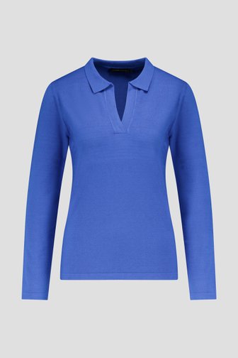 Fijn blauw truitje met kraagje  van Claude Arielle voor Dames