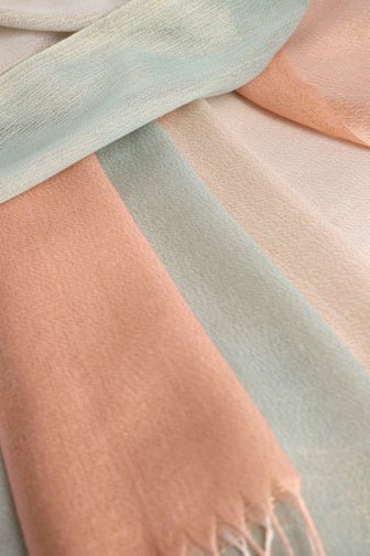 Fijn sjaaltje met ombré kleuren van Liberty Island voor Dames