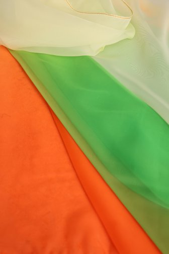 Fijn sjaaltje met ombré kleuren van Liberty Island voor Dames