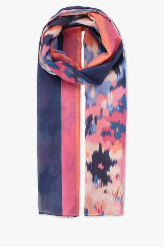 Fijn sjaaltje met twee prints van More & More voor Dames