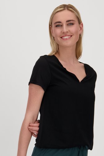 Opus Fijn zwart T-shirt