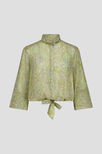 Fijne blouse met paisley motief van Louise voor Dames