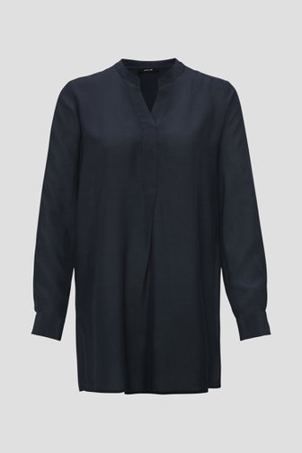Fijne donkerblauwe blouse van Opus voor Dames