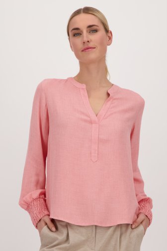 Fijne koraalkleurige blouse van Opus voor Dames
