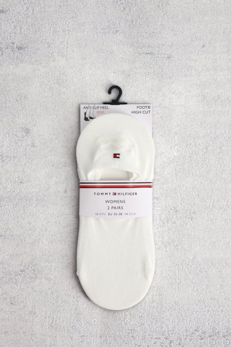 Le devant de Footies blanches - Set de 2 de Tommy Hilfiger pour Femmes