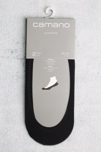 Footies noirs - 2 paires de Camano pour Femmes