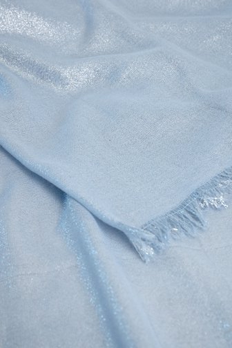 Le devant de Foulard à contraste de couleurs menthe et beige de Liberty Island pour Femmes