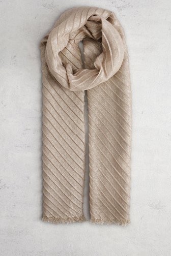 Foulard à fines paillettes - bronze de Liberty Island pour Femmes
