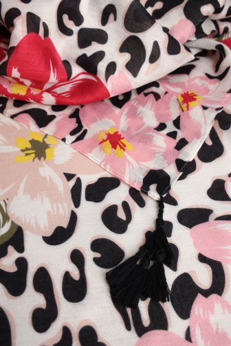 Foulard à fleurs et imprimé animal de Liberty Island pour Femmes