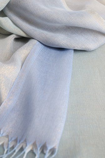 Foulard fin avec dégradé de couleurs de Liberty Island pour Femmes