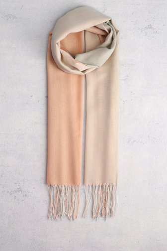 Foulard fin avec dégradé de couleurs de Liberty Island pour Femmes