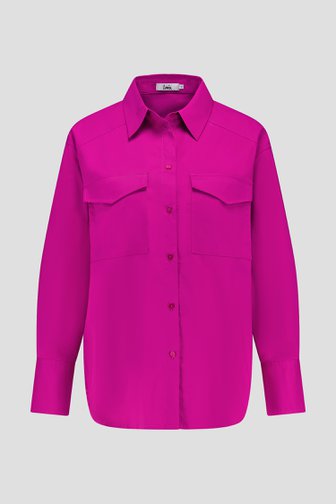 Fuchsia hemd van Louise voor Dames