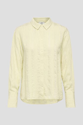 Voorkant van Gele blouse met gestreept motief door JDY voor Dames