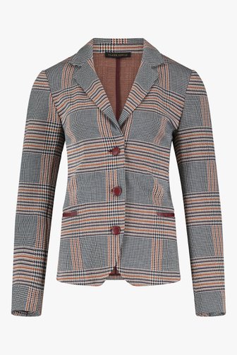 Geruite blazer  van Claude Arielle voor Dames