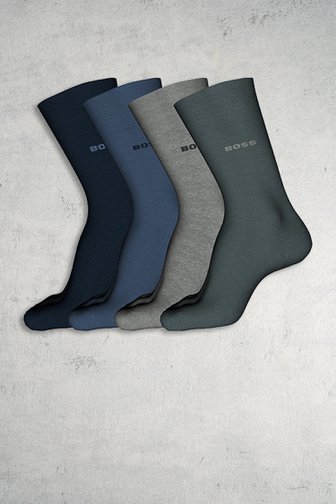 Voorkant van Giftbox diverse sokken - 4 paar  door Hugo Boss voor Heren
