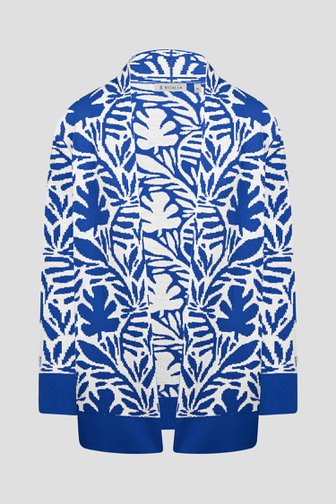 Gilet à manches longues bleu écru de Bicalla pour Femmes