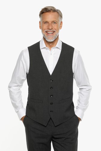 Gilet anthracite de Dansaert Black pour Hommes