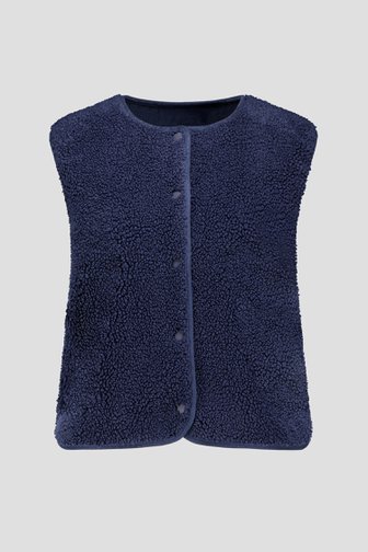 Photo produit 1 de Gilet bleu réversible de Libelle pour Femmes