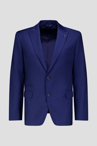 Le devant de Gilet de costume bleu foncé - slim fit  de Dansaert Black pour Hommes