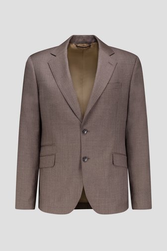 Le devant de Gilet de costume marron - slim fit de Dansaert Black pour Hommes