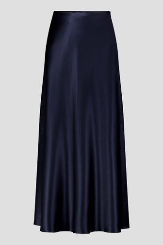 Voorkant van Glanzende blauwe rok door D'Auvry Studio voor Dames