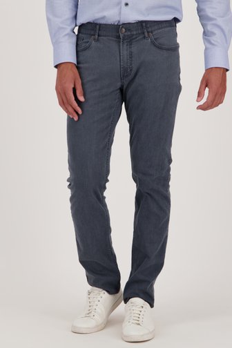 Grijs-blauwe jeans - Jackson - Regular fit van Brassville voor Heren