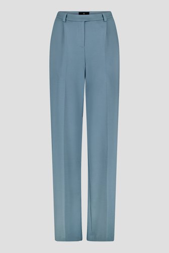 Grijsblauwe wijde broek met hoge taille van AC voor Dames