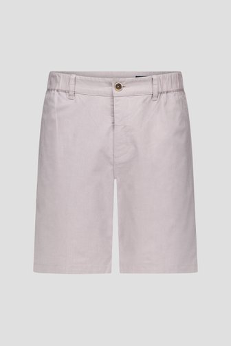 Grijze bermuda met elastische tailleband van Dansaert Blue voor Heren
