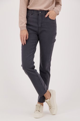 Grijze jeans - straight fit van Anna Montana voor Dames