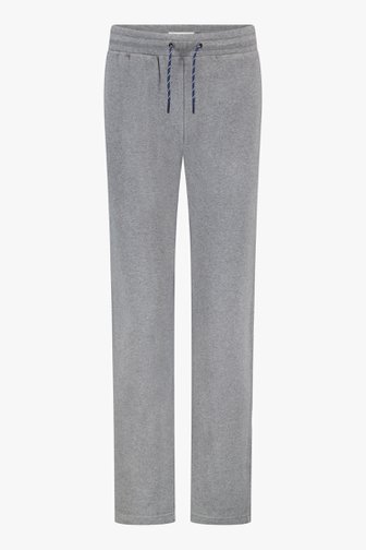 Grijze katoenen joggingbroek van Liberty Island homewear voor Heren