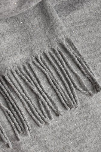 Voorkant van Grijze sjaal door Liberty Island voor Dames