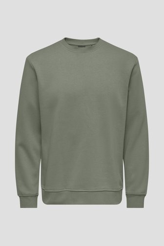 Productfoto 1 van Grijze sweater door Only & Sons voor Heren