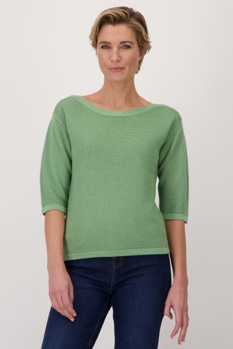Groen truitje met glitter van Claude Arielle voor Dames