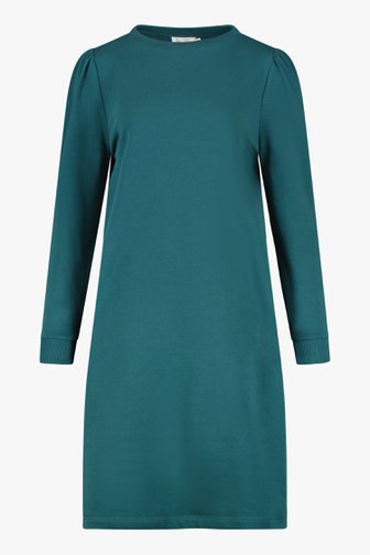 Groenblauwe sweaterjurk van Liberty Island homewear voor Dames