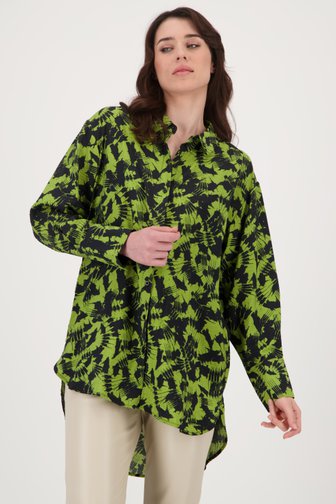Groene blouse met zwarte print van JDY voor Dames