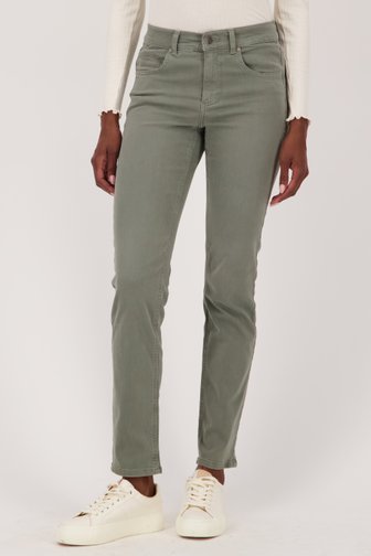Voorkant van Groene jeans - Slim fit door Angels voor Dames