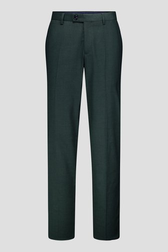 Voorkant van Groene kostuumbroek - Regular fit door Dansaert Black voor Heren