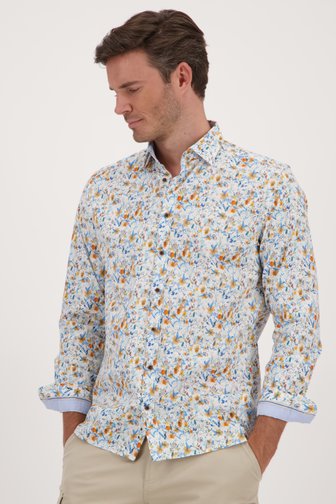 Hemd met fijne bloemenprint - Regular fit van Upper East voor Heren