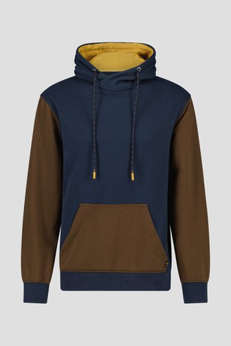 Hoodie met colour block van Ravøtt voor Heren