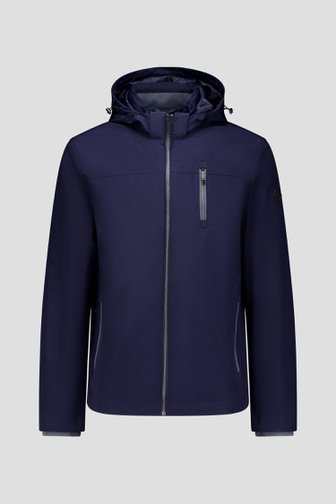 Imperméable bleu foncé avec capuche de Dansaert Blue pour Hommes
