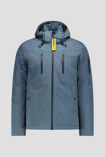 Photo produit 1 de Imperméable matelassé bleu de District pour Hommes