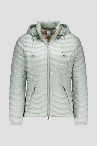 Imperméable matelassé vert clair de Barbara Lebek pour Femmes