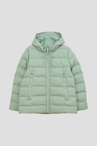 Photo produit 1 de Imperméable matelassé vert sauge de Tantä pour Femmes