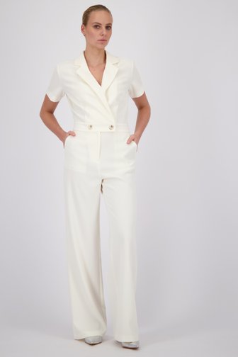 Ivoorwitte jumpsuit van D'Auvry voor Dames