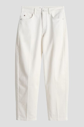 Le devant de Jean blanc - Barrel fit de Opus pants pour Femmes