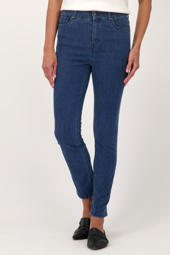 Jean bleu avec stretch et taille élastiquée de Claude Arielle pour Femmes